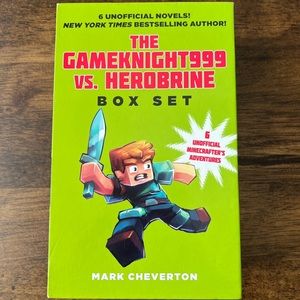 Minecraft The Gameknight999 vs. Herobrine Books box set